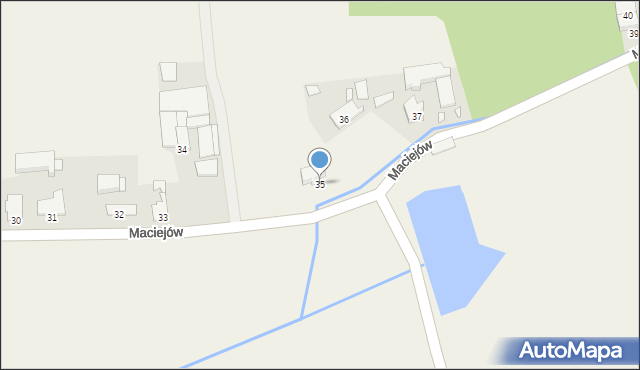 Maciejów, Maciejów, 35, mapa Maciejów