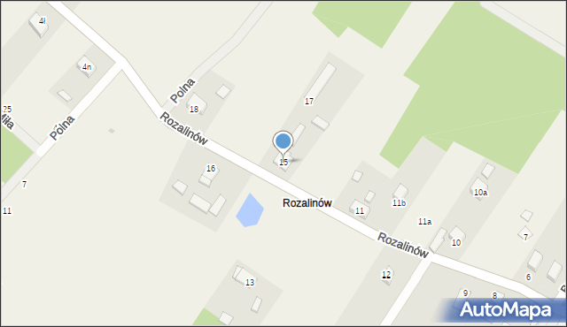 Maciejów, Maciejów, 15, mapa Maciejów