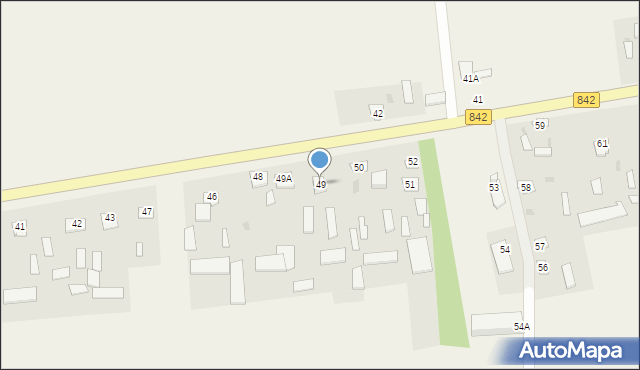 Maciejów Stary, Maciejów Stary, 49, mapa Maciejów Stary