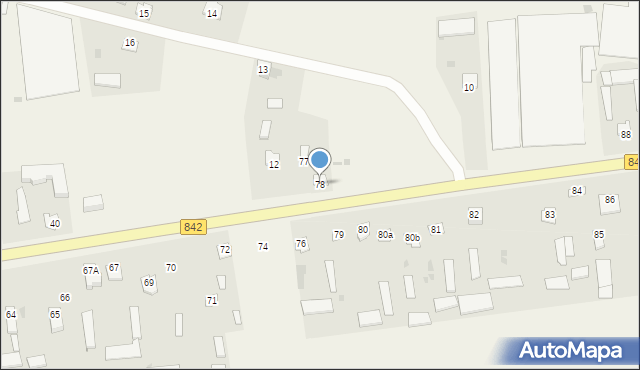 Maciejów Stary, Maciejów Stary, 78, mapa Maciejów Stary