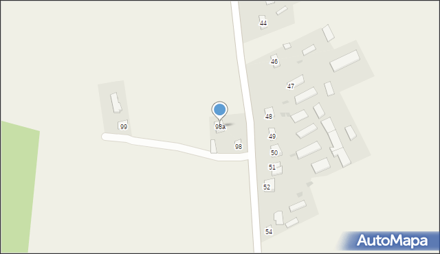 Maciejów Stary, Maciejów Stary, 98a, mapa Maciejów Stary