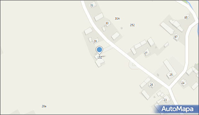Maciejowice, Maciejowice, 132, mapa Maciejowice