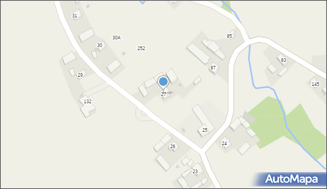 Maciejowice, Maciejowice, 27, mapa Maciejowice