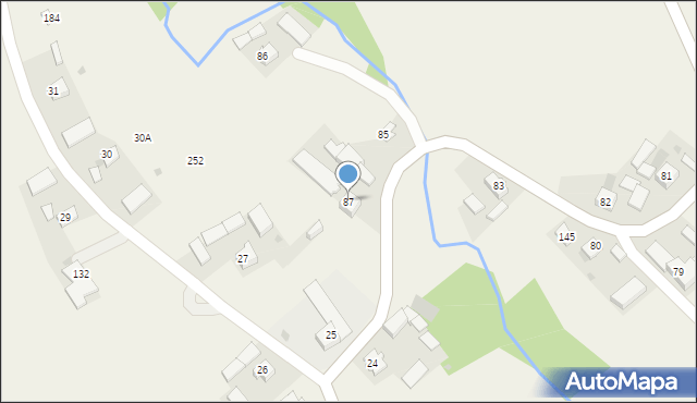 Maciejowice, Maciejowice, 87, mapa Maciejowice
