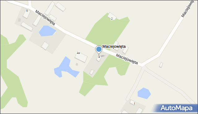 Maciejowięta, Maciejowięta, 4, mapa Maciejowięta