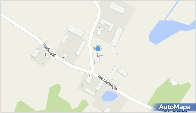 Maciejowięta, Maciejowięta, 9, mapa Maciejowięta