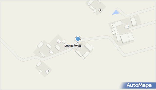 Maciejówka, Maciejówka, 10, mapa Maciejówka