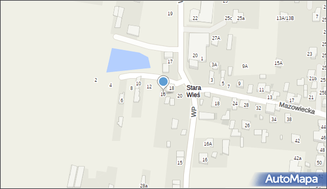 Macierzysz, Mazowiecka, 16, mapa Macierzysz