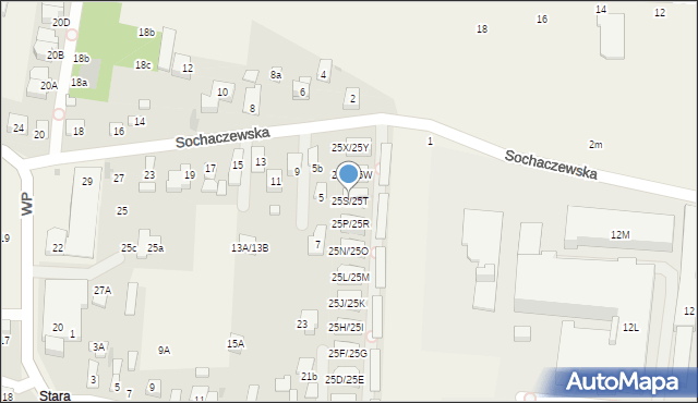 Macierzysz, Mazowiecka, 25S/25T, mapa Macierzysz