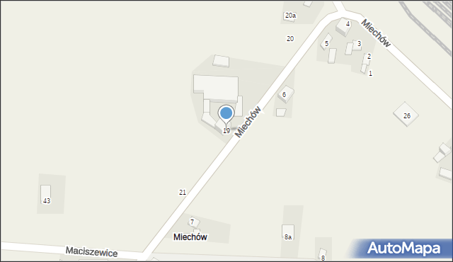 Maciszewice, Maciszewice, 19, mapa Maciszewice