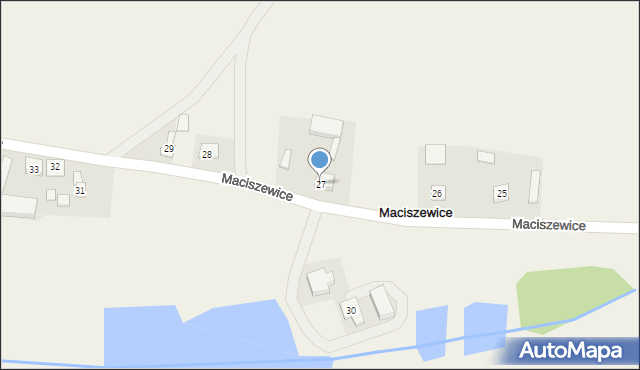 Maciszewice, Maciszewice, 27, mapa Maciszewice