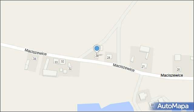 Maciszewice, Maciszewice, 29, mapa Maciszewice