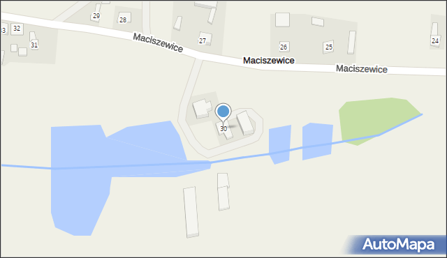 Maciszewice, Maciszewice, 30, mapa Maciszewice