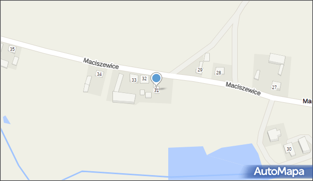 Maciszewice, Maciszewice, 31, mapa Maciszewice