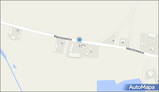 Maciszewice, Maciszewice, 33, mapa Maciszewice