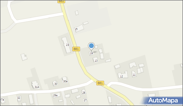 Maćkowice, Maćkowice, 14, mapa Maćkowice