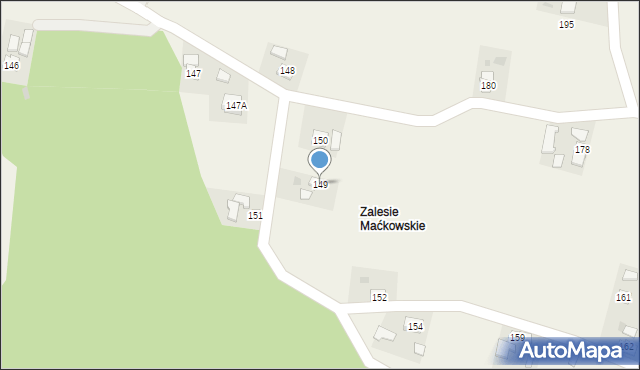 Maćkówka, Maćkówka, 149, mapa Maćkówka