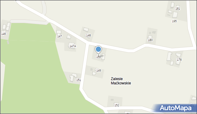 Maćkówka, Maćkówka, 150, mapa Maćkówka