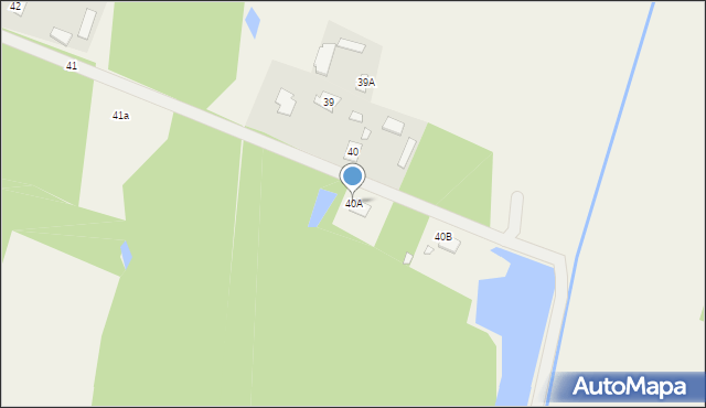 Macoszyn Duży, Macoszyn Duży, 40A, mapa Macoszyn Duży