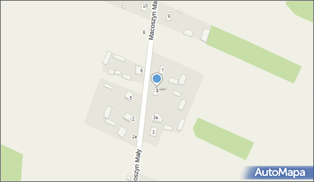 Macoszyn Mały, Macoszyn Mały, 4, mapa Macoszyn Mały