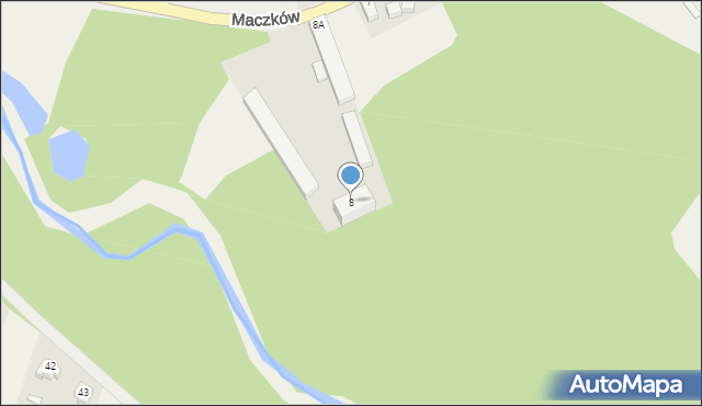 Maczków, Maczków, 8, mapa Maczków