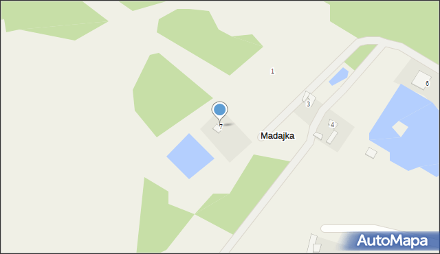 Madajka, Madajka, 7, mapa Madajka