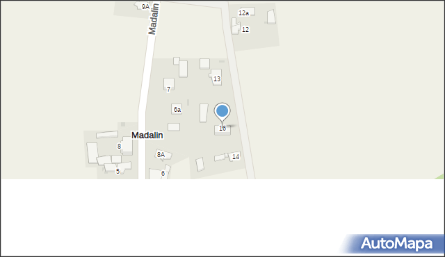 Madalin, Madalin, 16, mapa Madalin