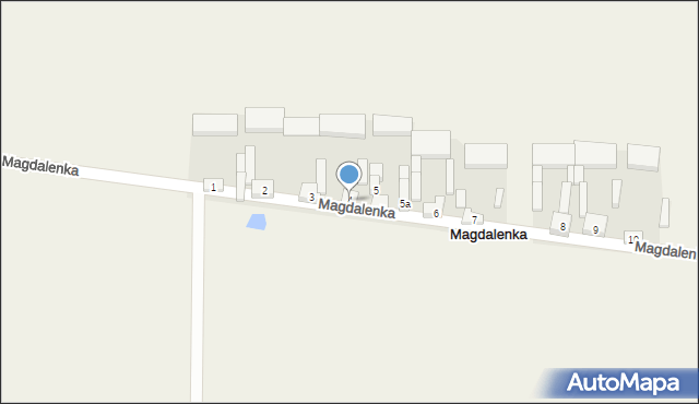 Magdalenka, Magdalenka, 4, mapa Magdalenka