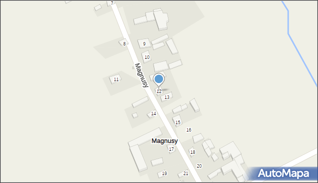 Magnusy, Magnusy, 12, mapa Magnusy