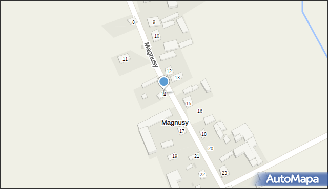 Magnusy, Magnusy, 14, mapa Magnusy