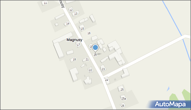 Magnusy, Magnusy, 20, mapa Magnusy