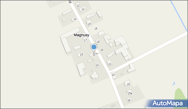 Magnusy, Magnusy, 21, mapa Magnusy