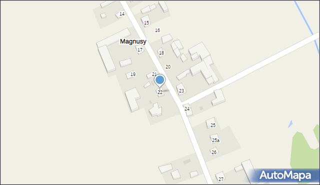 Magnusy, Magnusy, 22, mapa Magnusy
