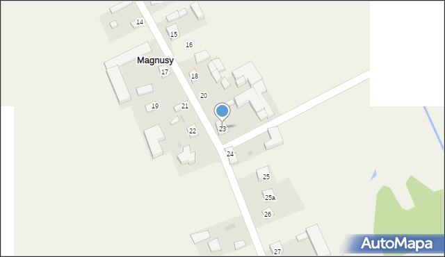 Magnusy, Magnusy, 23, mapa Magnusy