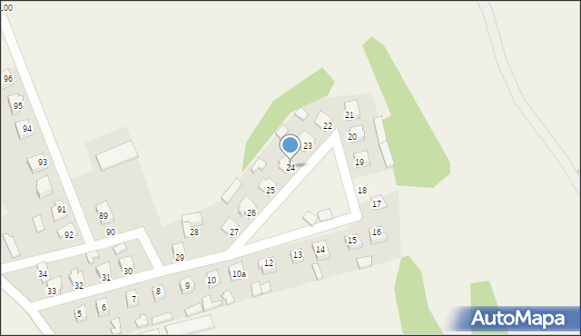 Magnuszew Duży, Magnuszew Duży, 24, mapa Magnuszew Duży