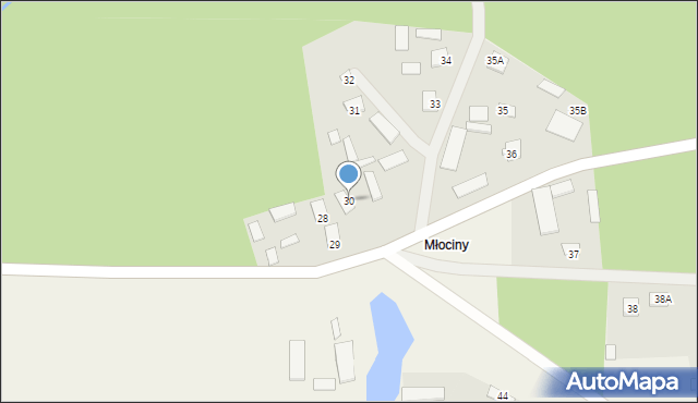 Magnuszew Mały, Magnuszew Mały, 30, mapa Magnuszew Mały