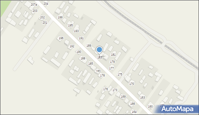Majdan Nepryski, Majdan Nepryski, 183, mapa Majdan Nepryski