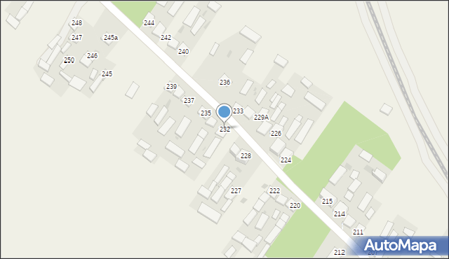 Majdan Nepryski, Majdan Nepryski, 232, mapa Majdan Nepryski