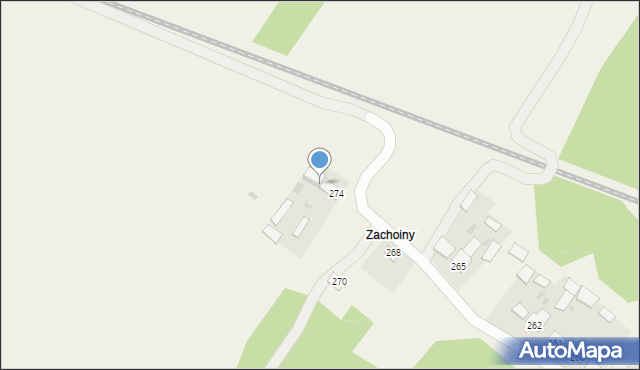 Majdan Nepryski, Majdan Nepryski, 276, mapa Majdan Nepryski