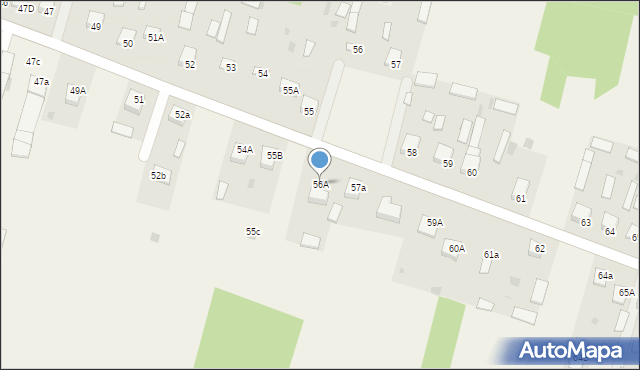 Majdan Nowy, Majdan Nowy, 56A, mapa Majdan Nowy