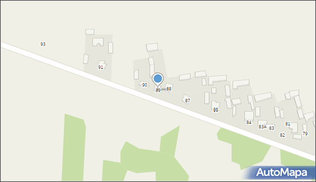 Majdan-Sielec, Majdan-Sielec, 89, mapa Majdan-Sielec