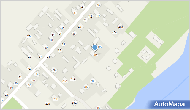 Majdan Sopocki Drugi, Majdan Sopocki Drugi, 38b, mapa Majdan Sopocki Drugi