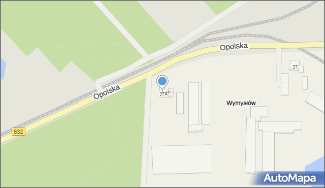 Majdan Trzebieski, Majdan Trzebieski, 37A, mapa Majdan Trzebieski