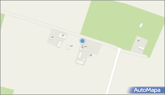 Majdan Wierzchowiński, Majdan Wierzchowiński, 41, mapa Majdan Wierzchowiński