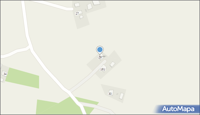 Majdan Zbydniowski, Majdan Zbydniowski, 29, mapa Majdan Zbydniowski