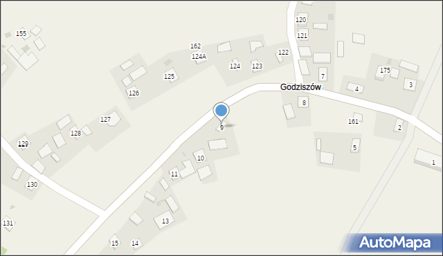 Majdan Zbydniowski, Majdan Zbydniowski, 9, mapa Majdan Zbydniowski