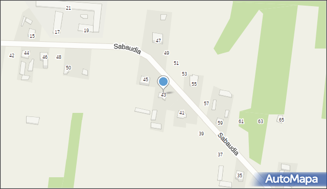 Majdanek, Majdanek, 43, mapa Majdanek