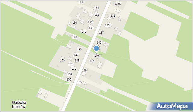 Majdów, Majdów, 147a, mapa Majdów