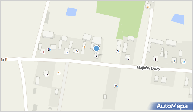 Majków Duży, Majków Duży, 4, mapa Majków Duży