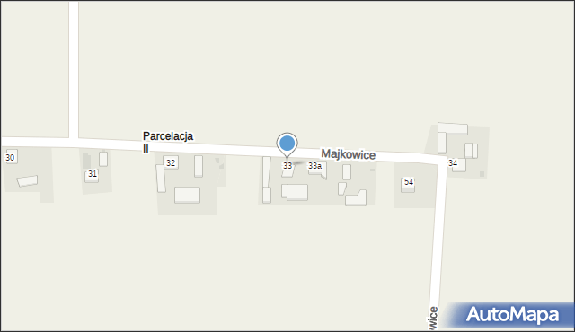 Majkowice, Majkowice, 33, mapa Majkowice